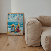 Summer's Sweet Escape - Premium Semi - Glossy Poster - The House Of BLOC
