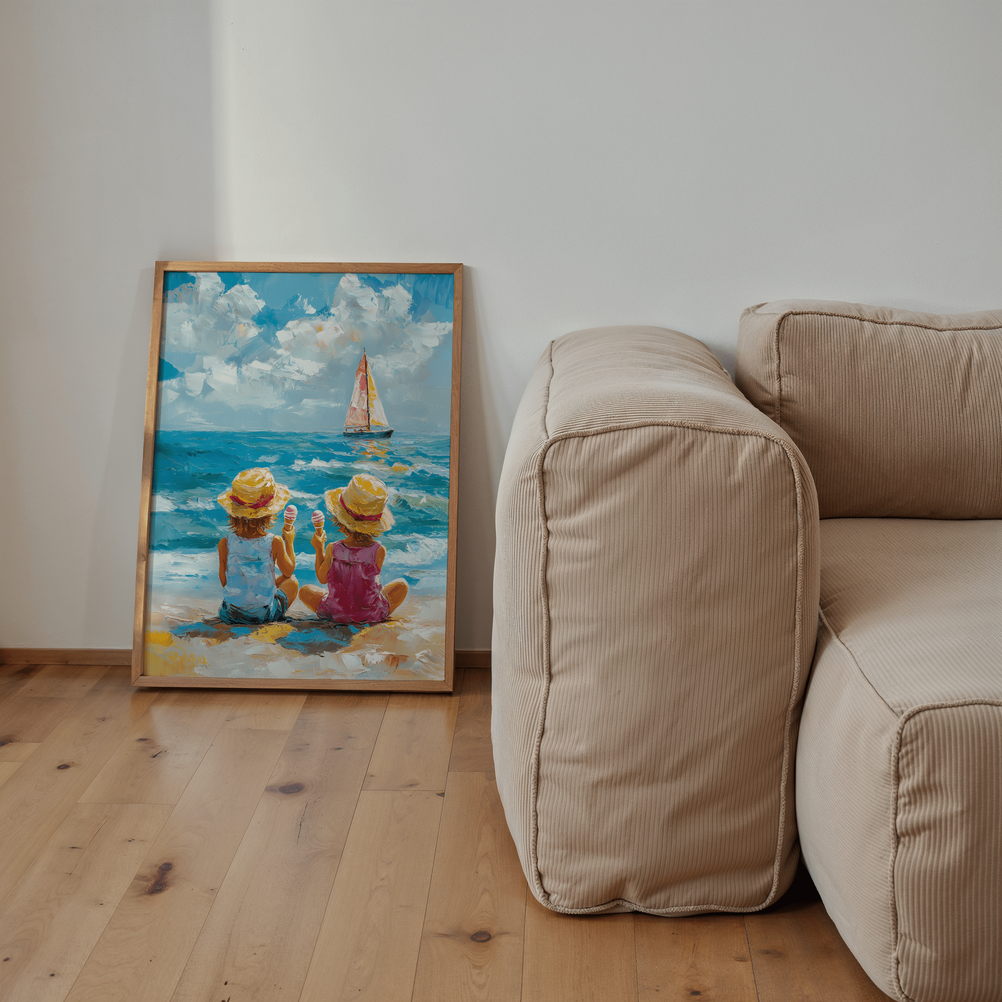 Summer's Sweet Escape - Premium Semi - Glossy Poster - The House Of BLOC
