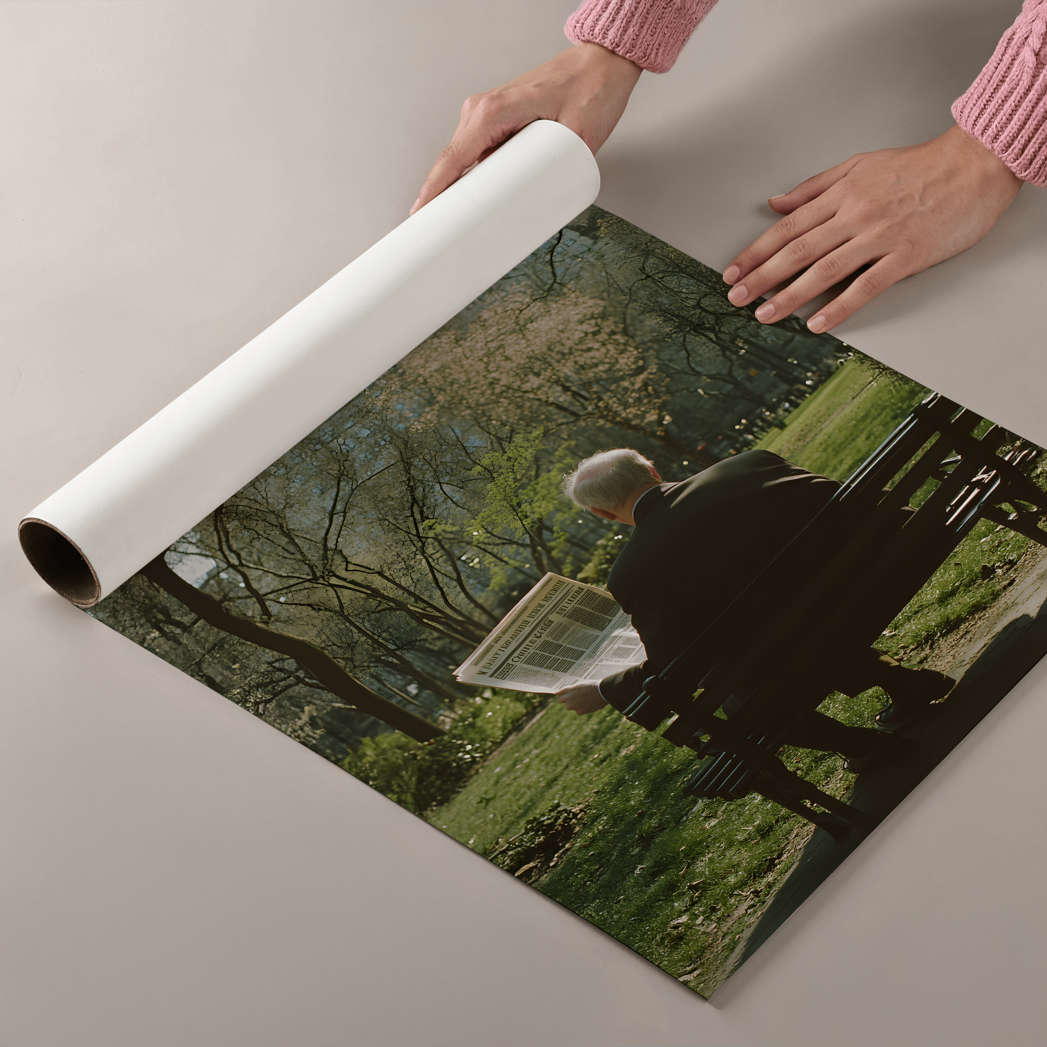 Sunday Edition - Premium Semi - Glossy Poster - The House Of BLOC