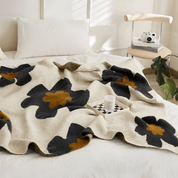 Super Soft Floral Throw Blanket - The House Of BLOC