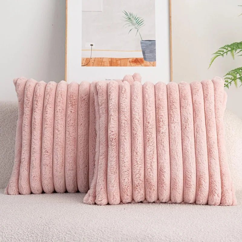 Super Soft Plush Pastel Cushion Cover - The House Of BLOC