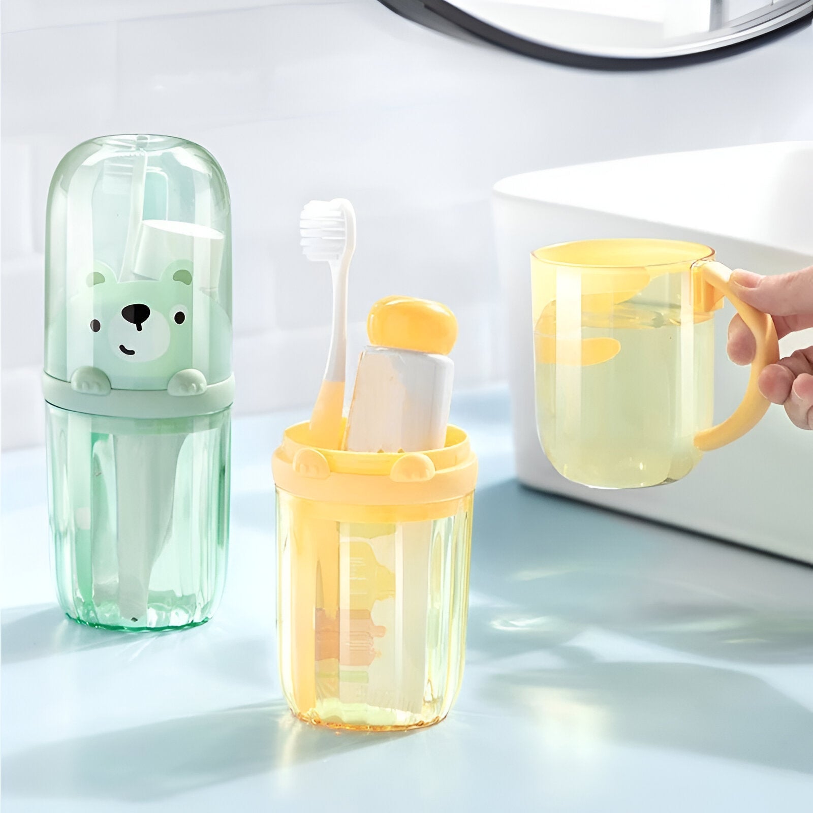 Teddy Bear Toothbrush Holder - The House Of BLOC