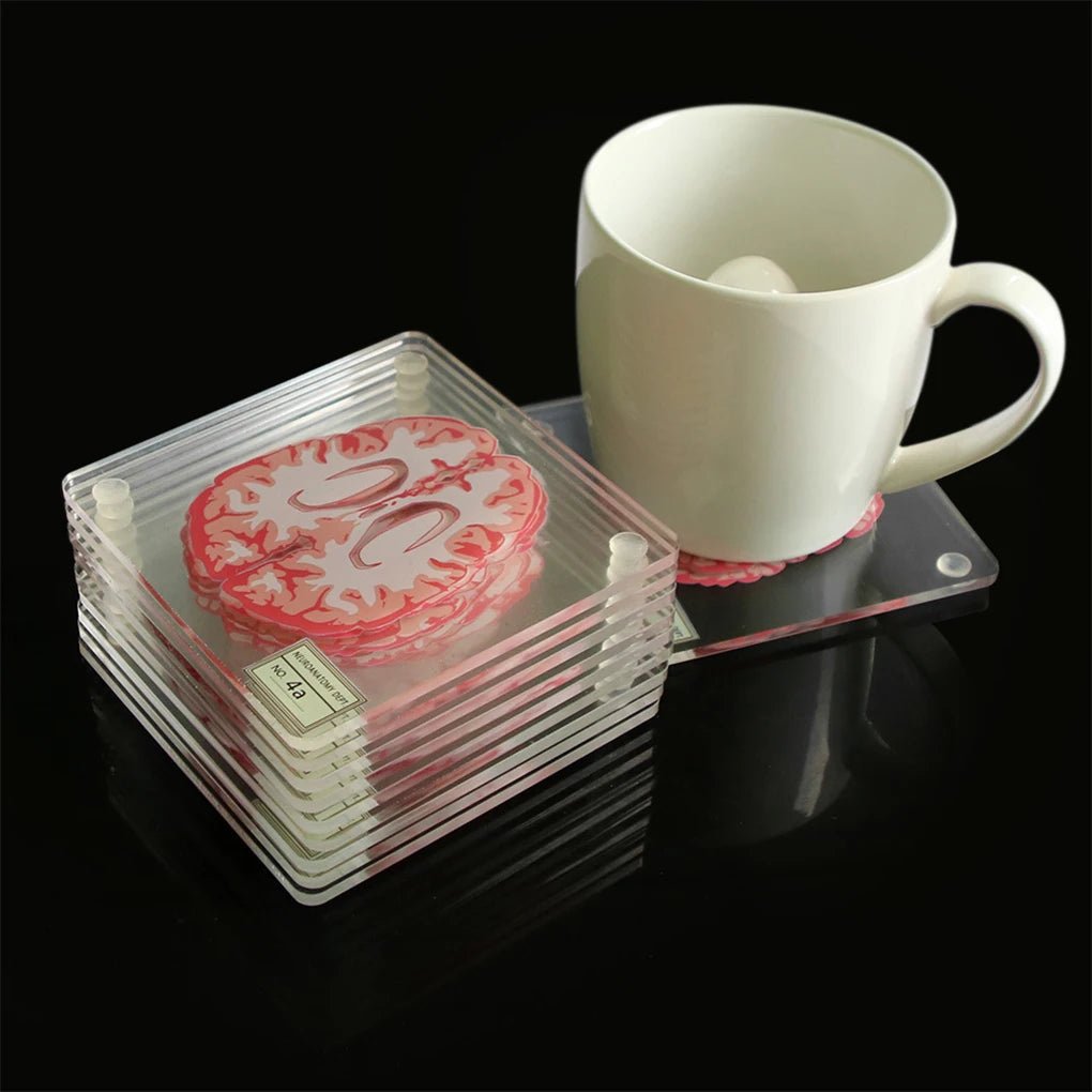 Ten Piece Brain Coaster Set - The House Of BLOC