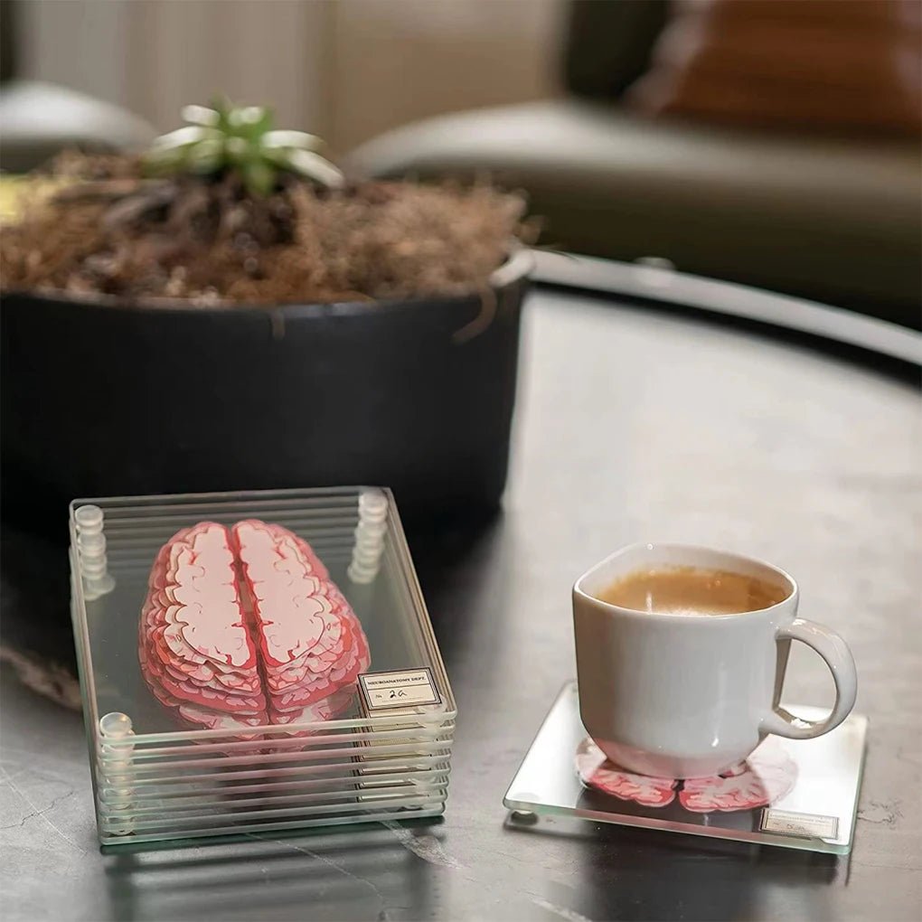 Ten Piece Brain Coaster Set - The House Of BLOC