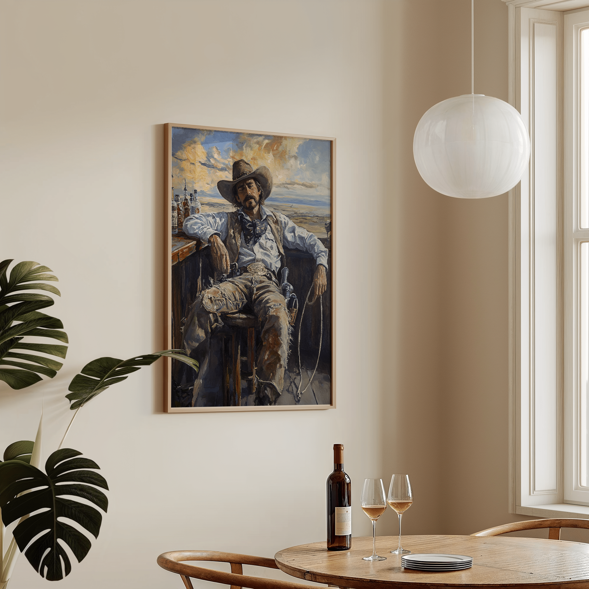 The Last Roundup - Premium Semi - Glossy Poster - The House Of BLOC