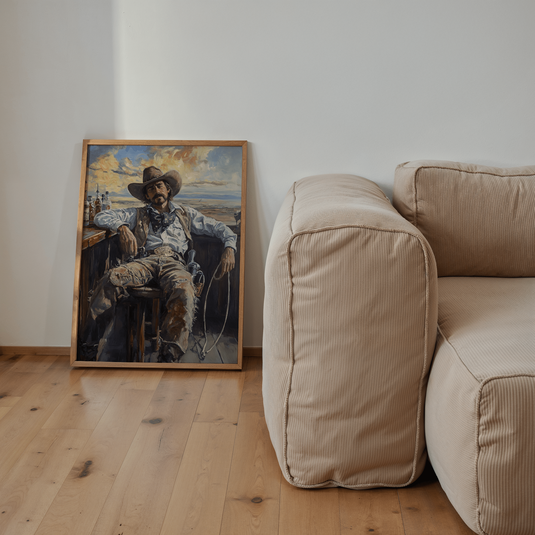 The Last Roundup - Premium Semi - Glossy Poster - The House Of BLOC