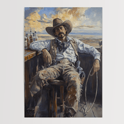 The Last Roundup - Premium Semi - Glossy Poster - The House Of BLOC