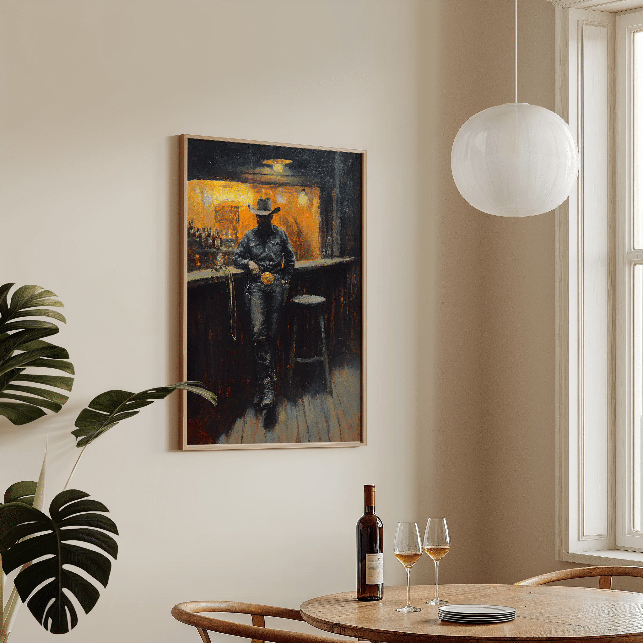 The Quiet Outlaw - Premium Semi - Glossy Poster - The House Of BLOC