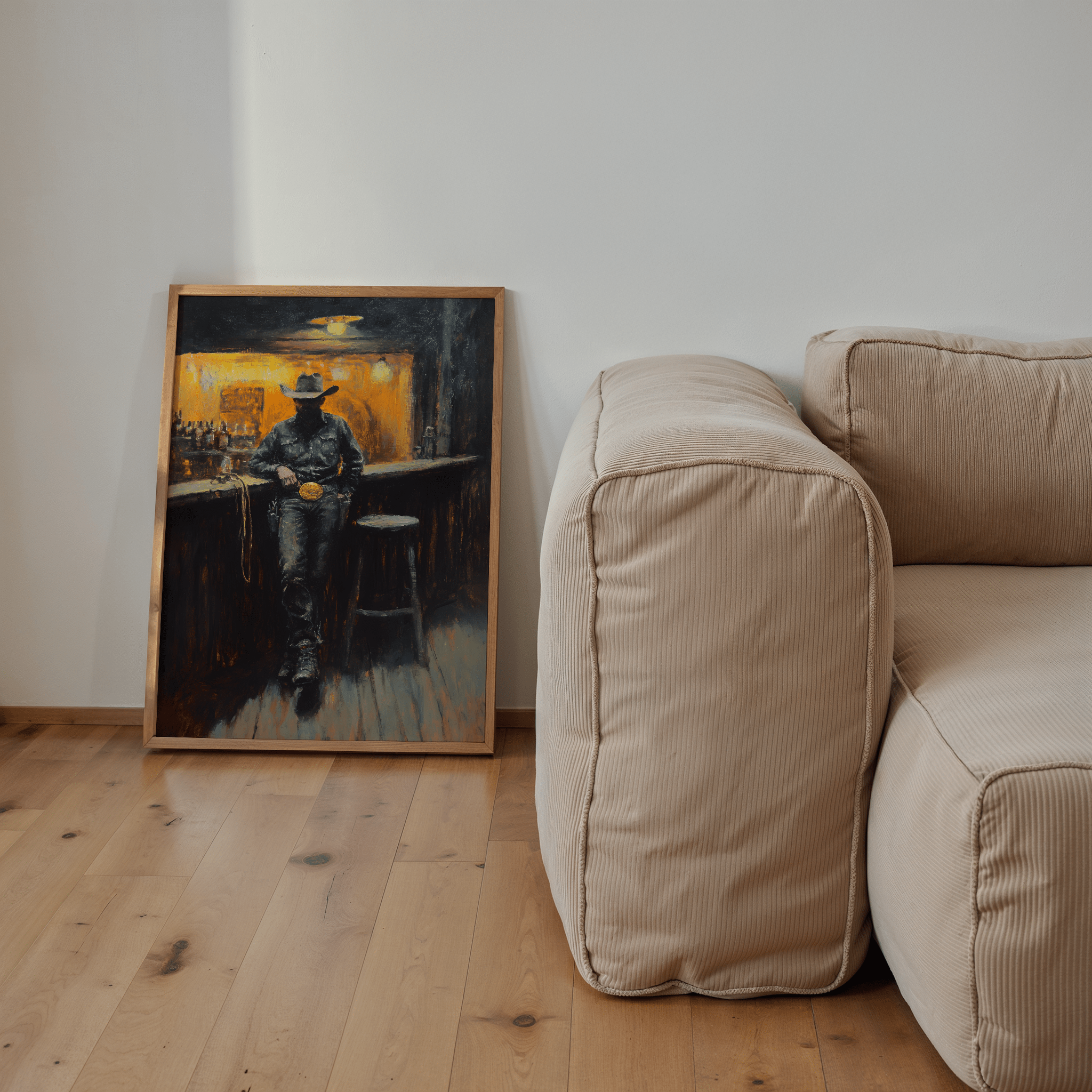 The Quiet Outlaw - Premium Semi - Glossy Poster - The House Of BLOC