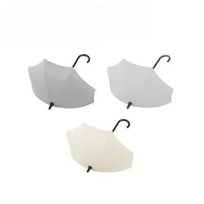 Three Piece Set Of Cute Umbrella Wall Hooks - The House Of BLOC