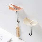 Three Piece Set Of Cute Umbrella Wall Hooks - The House Of BLOC