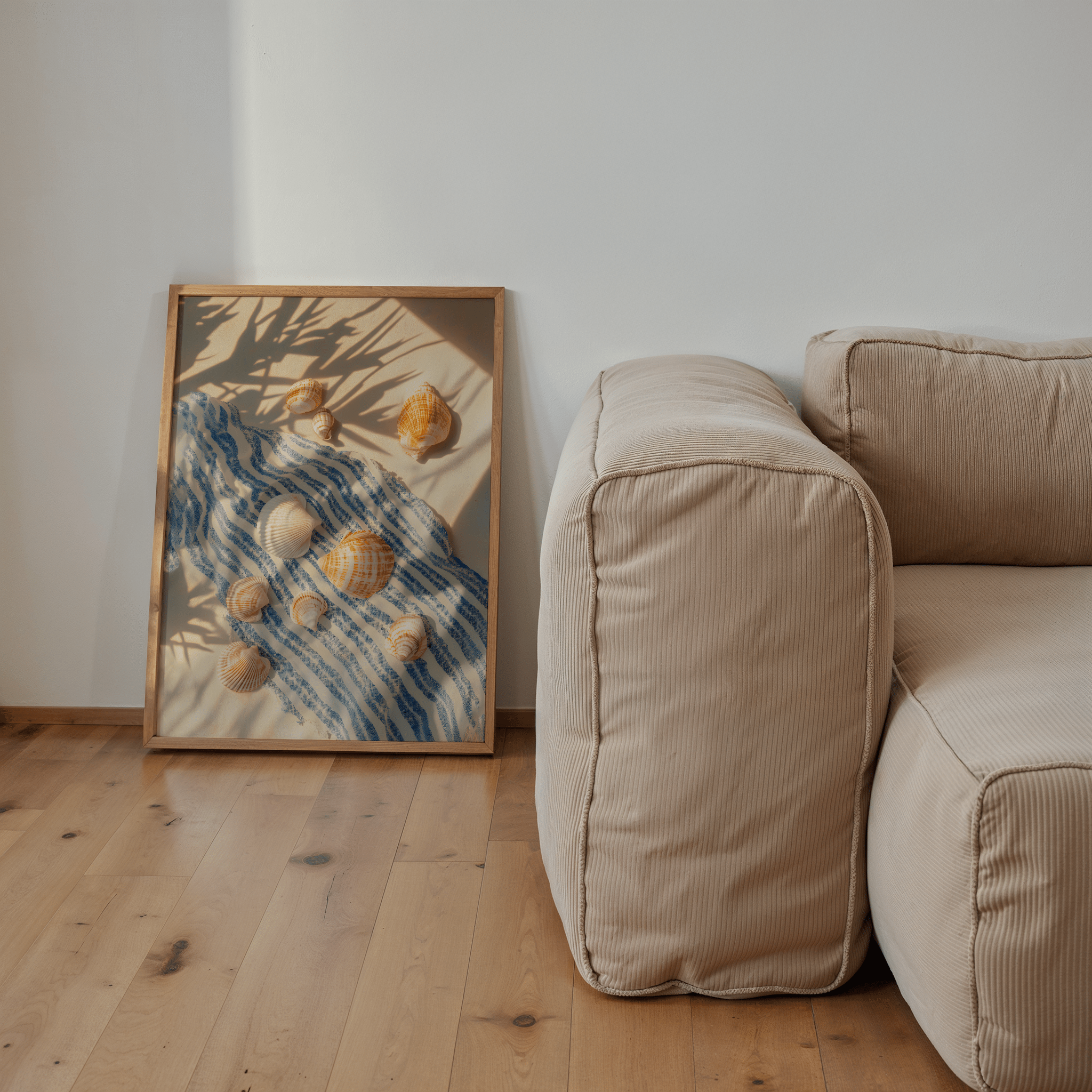 Tidewashed Stillness - Premium Semi - Glossy Poster - The House Of BLOC