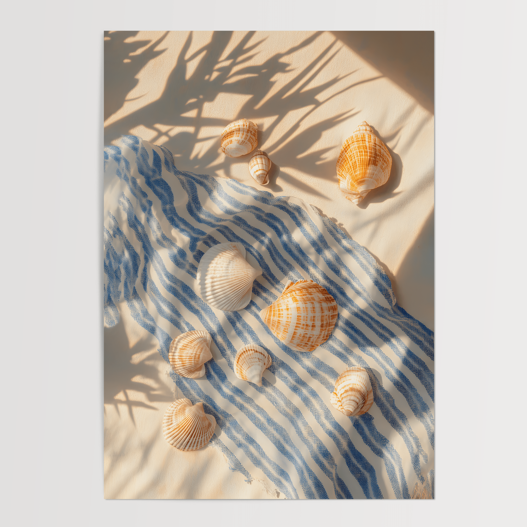 Tidewashed Stillness - Premium Semi - Glossy Poster - The House Of BLOC