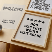 To My Bed Slogan Poster - Premium Semi - Glossy Poster - The House Of BLOC