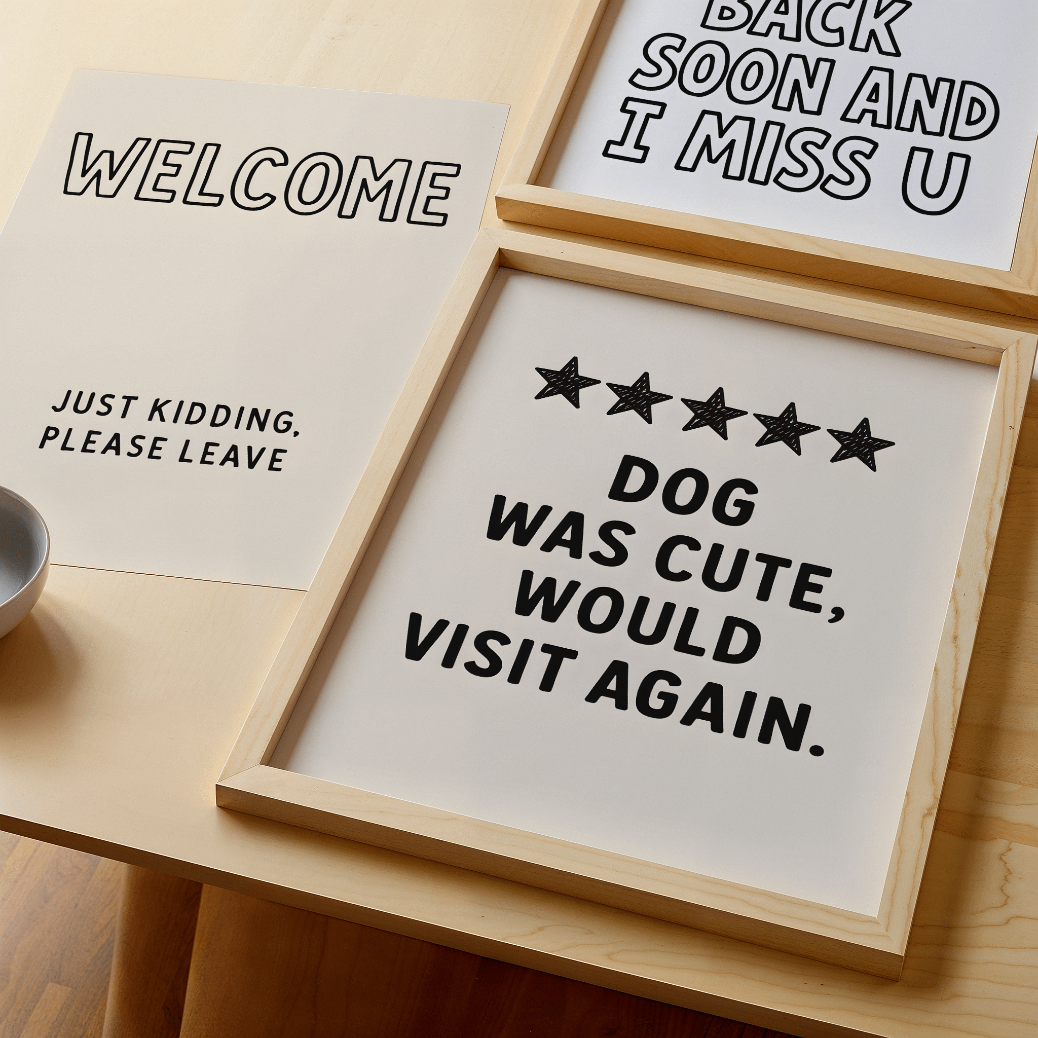 To My Bed Slogan Poster - Premium Semi - Glossy Poster - The House Of BLOC