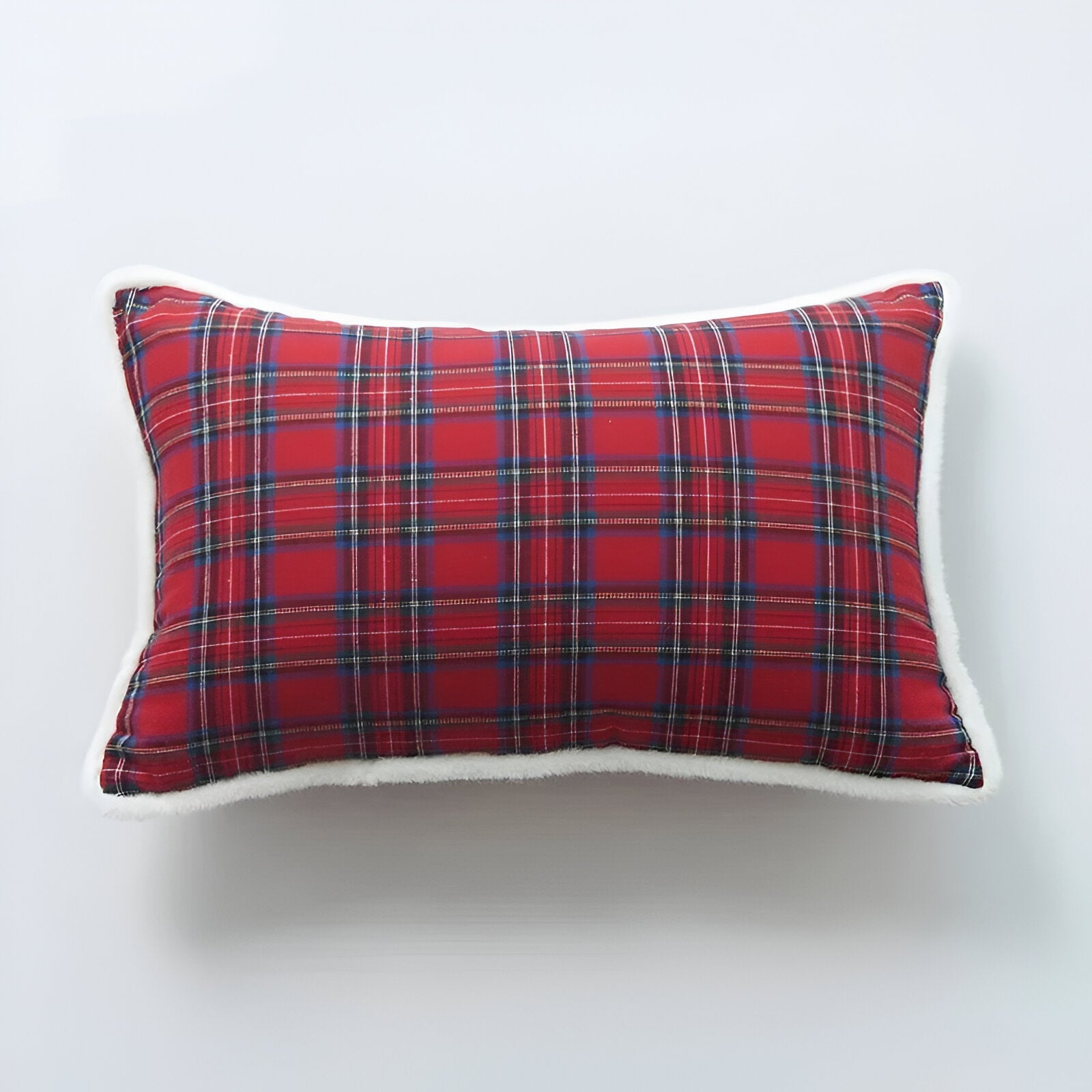 Traditional Red & Green Christmas Cushion Cover - The House Of BLOC