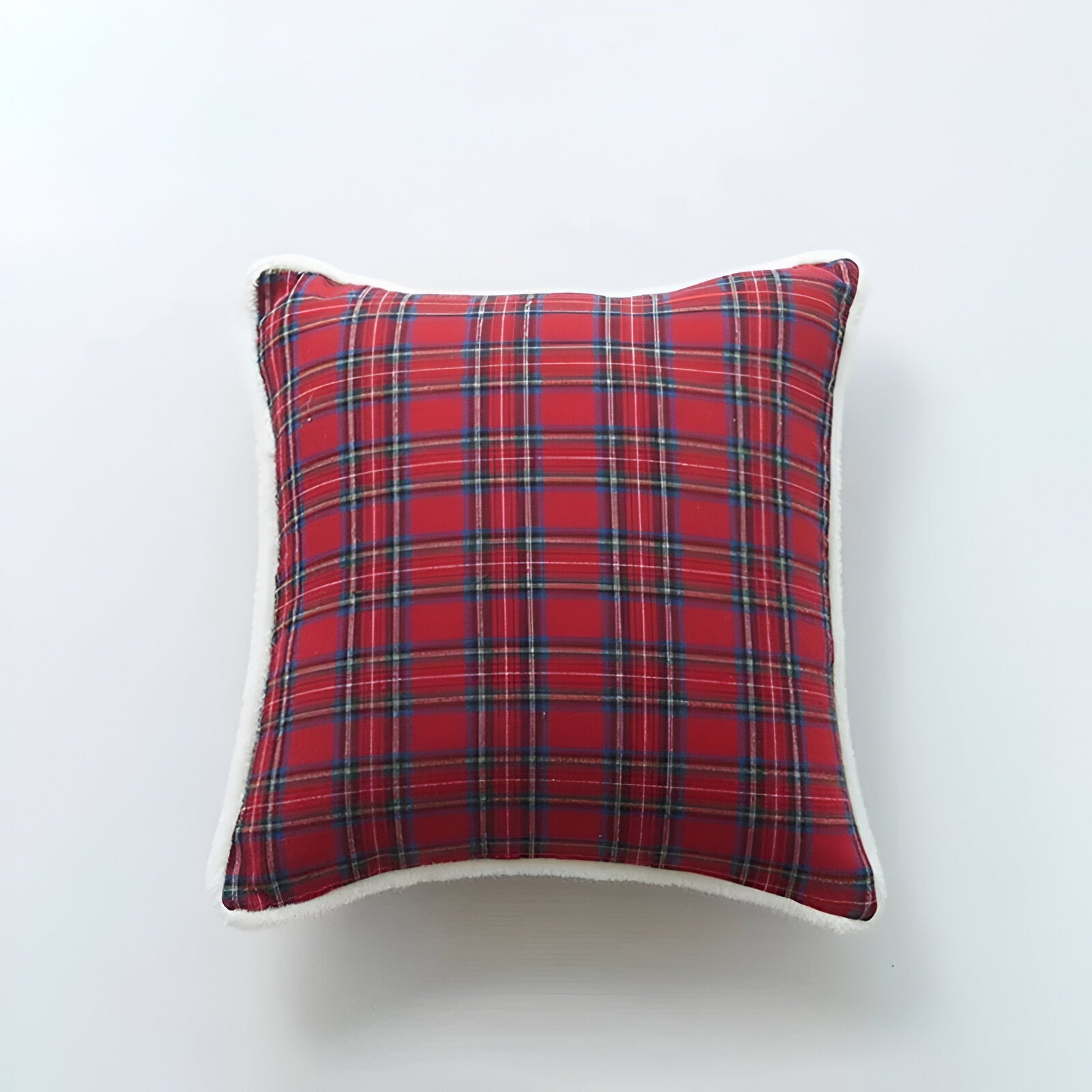 Traditional Red & Green Christmas Cushion Cover - The House Of BLOC