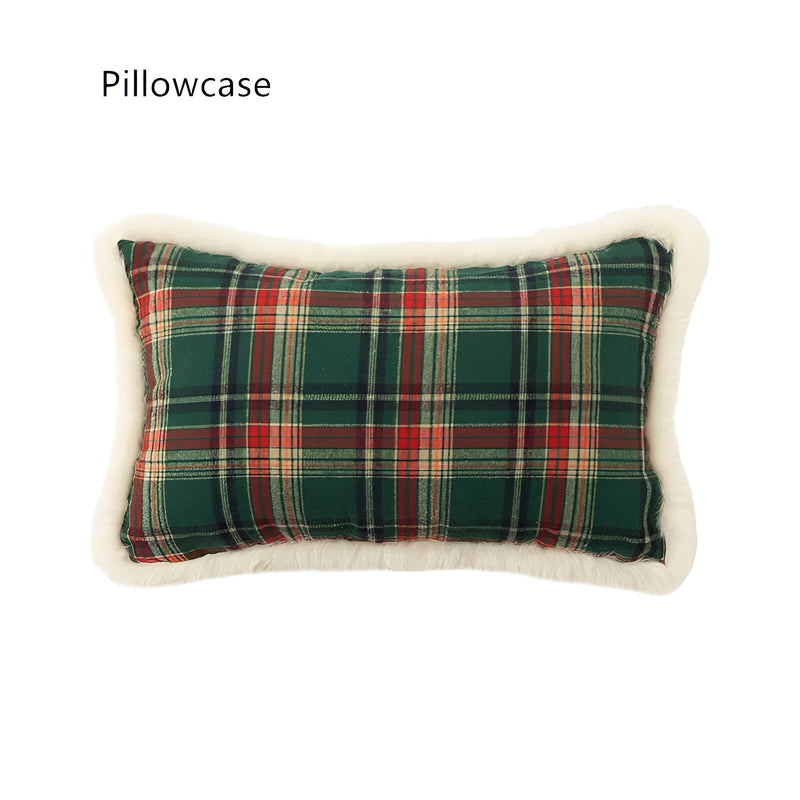 Traditional Tartan Christmas Cushion - The House Of BLOC