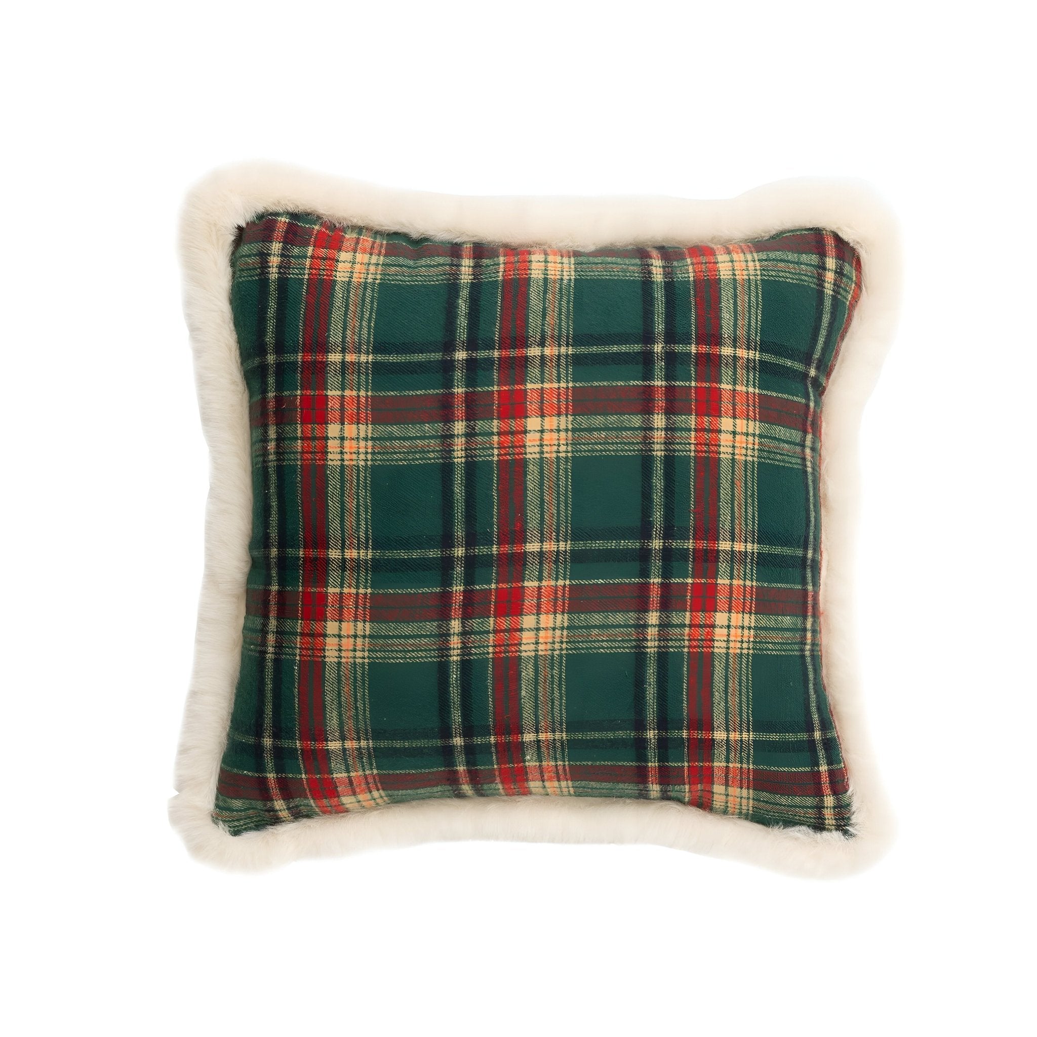 Traditional Tartan Christmas Cushion - The House Of BLOC