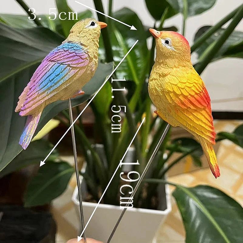 Two Piece Set Of Bird Figurines - The House Of BLOC