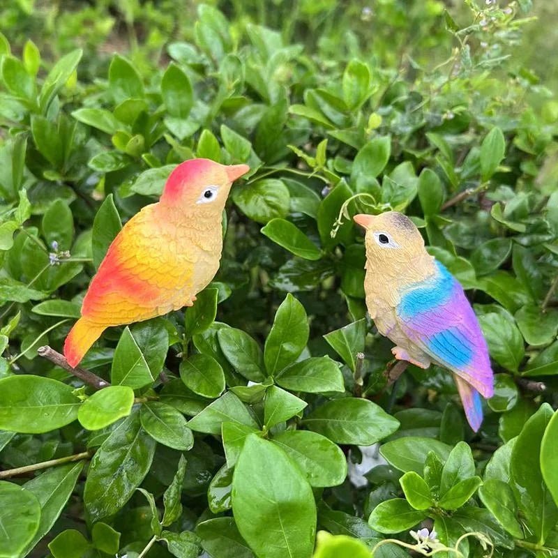 Two Piece Set Of Bird Figurines - The House Of BLOC