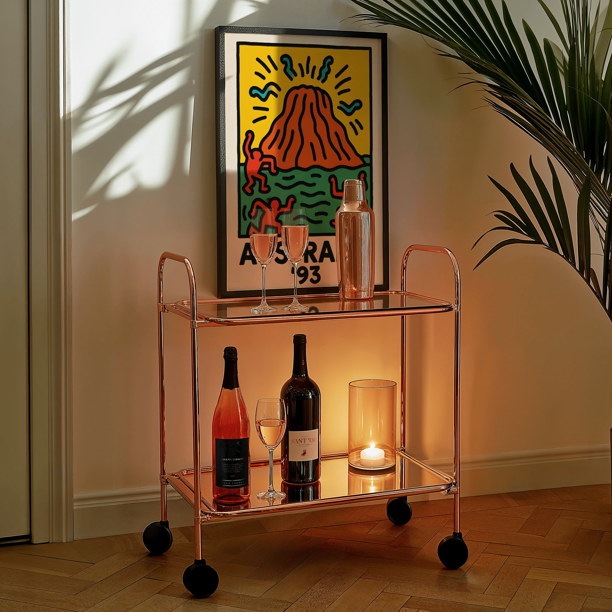 Uluru Ayers Rock Poster - Keith Haring Inspired - Premium Semi - Glossy Poster - The House Of BLOC