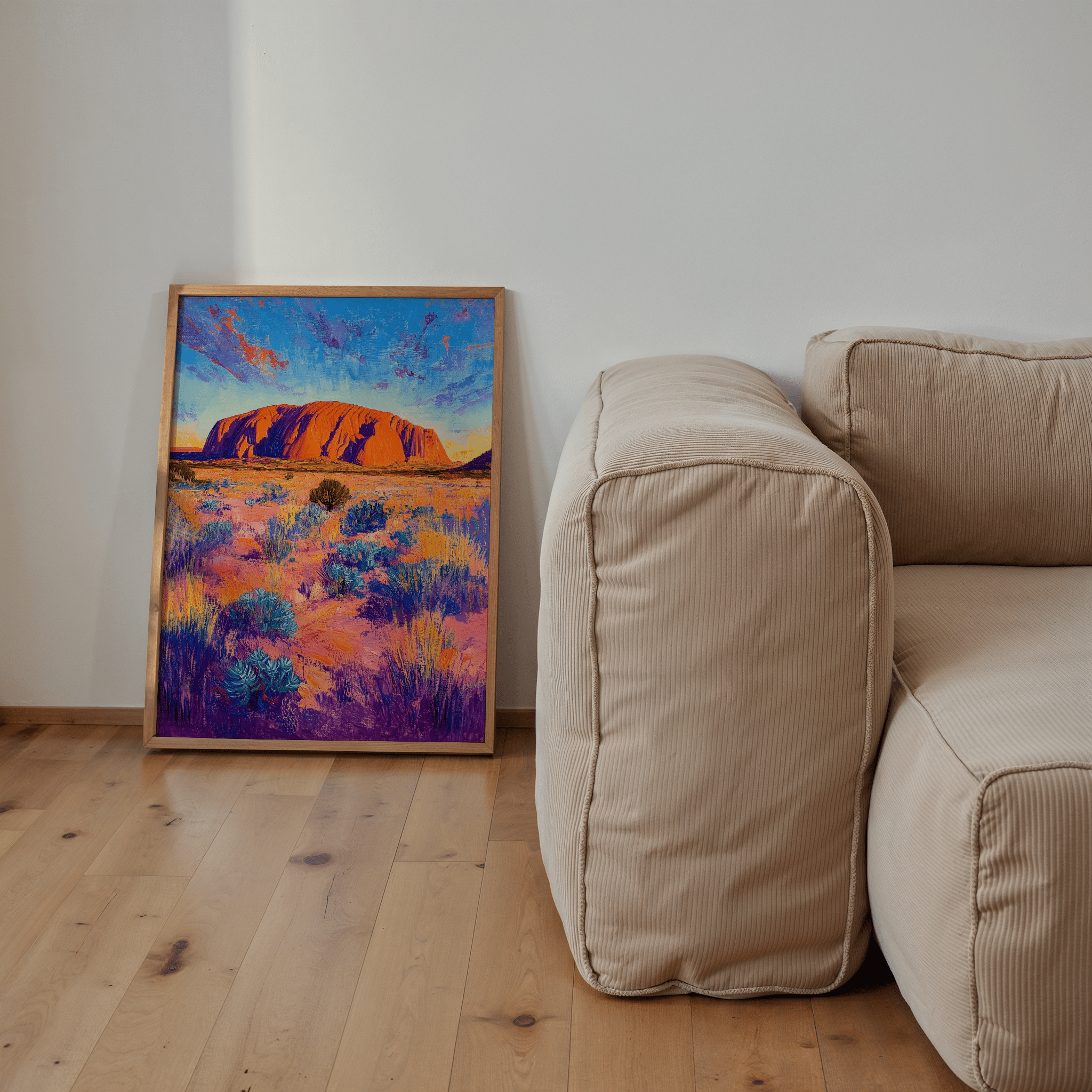 Uluru Dreamscape - Premium Semi - Glossy Poster - The House Of BLOC