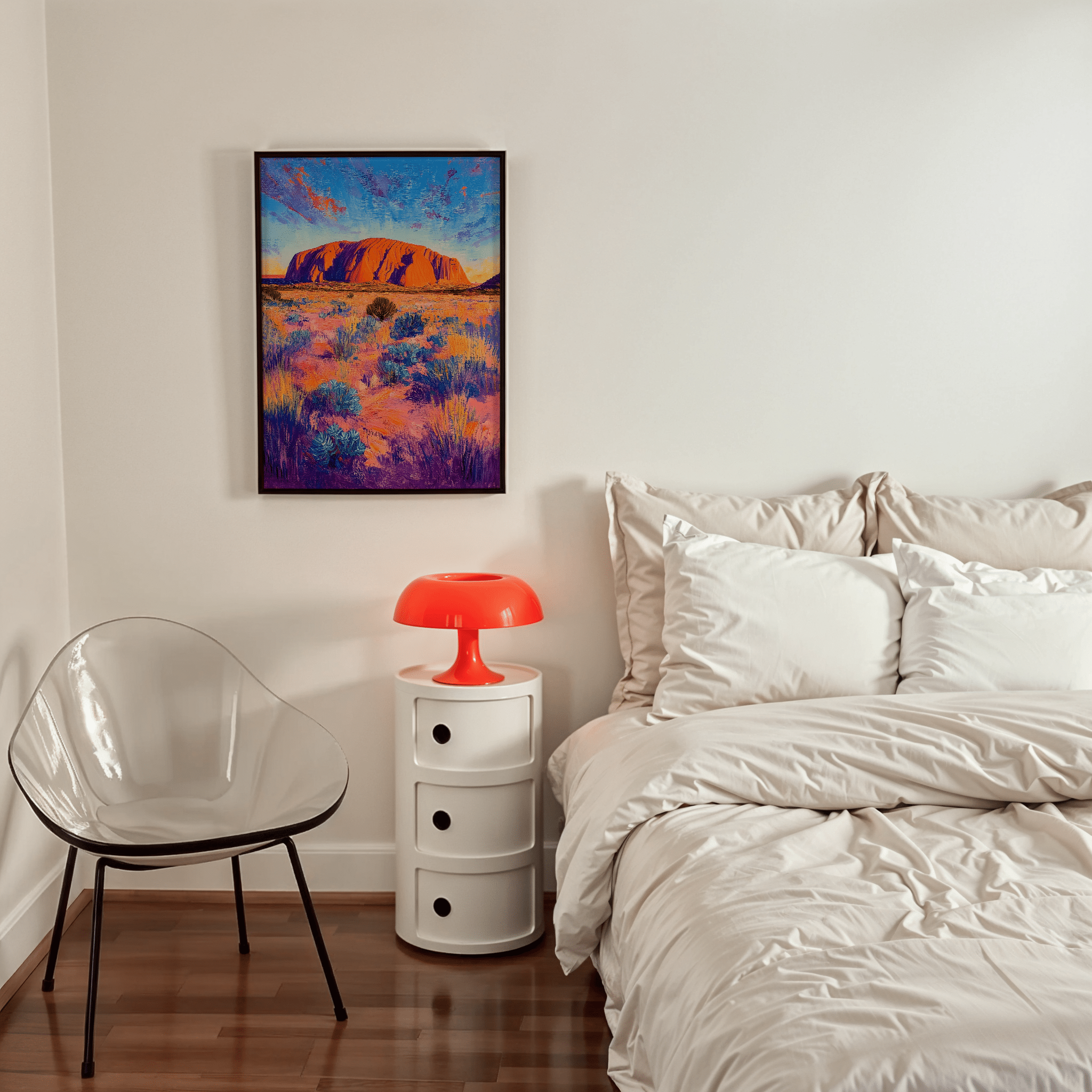 Uluru Dreamscape - Premium Semi - Glossy Poster - The House Of BLOC