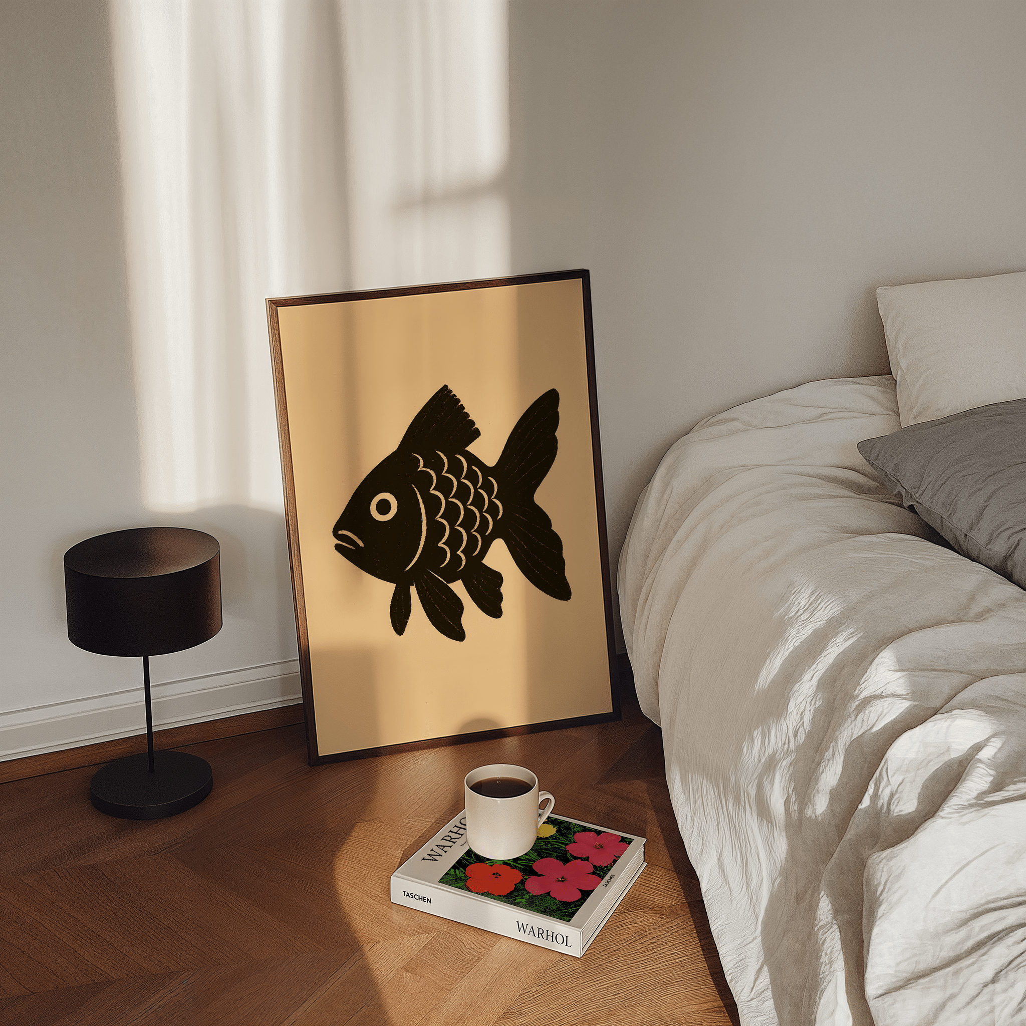 Unbowled Goldfish - Premium Semi - Glossy Poster - The House Of BLOC