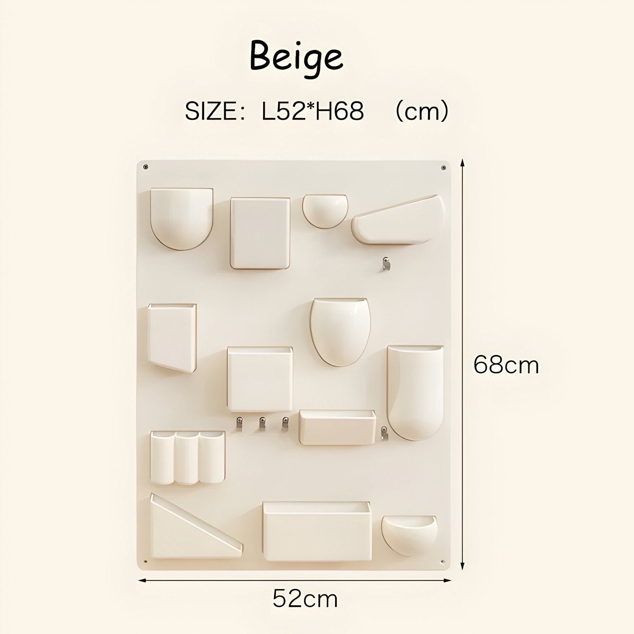 Versatile Wall Hanging Storage Organiser - The House Of BLOC