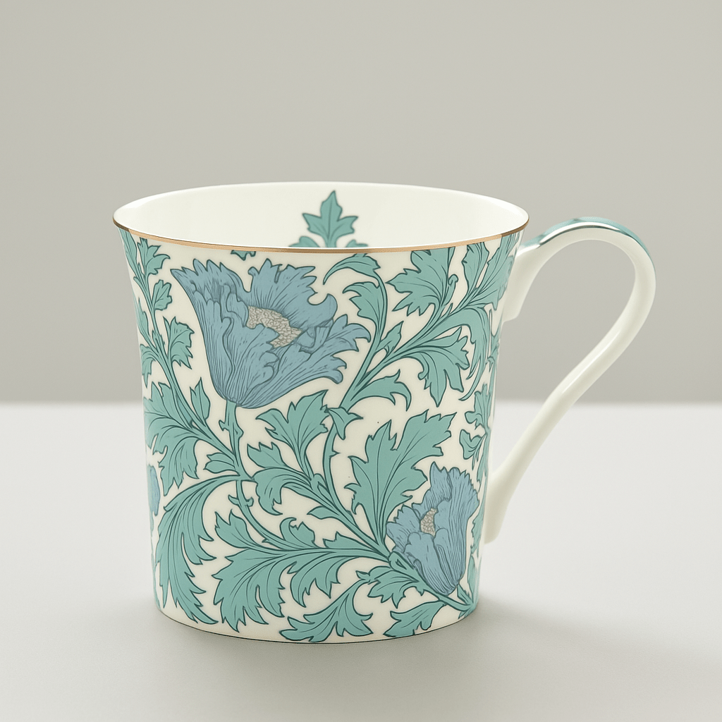 Vintage Style Bone China Mug - The House Of BLOC
