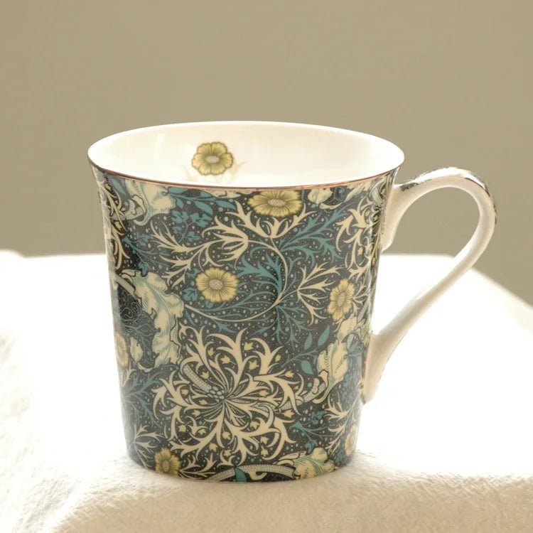 Vintage Style Bone China Mug - The House Of BLOC