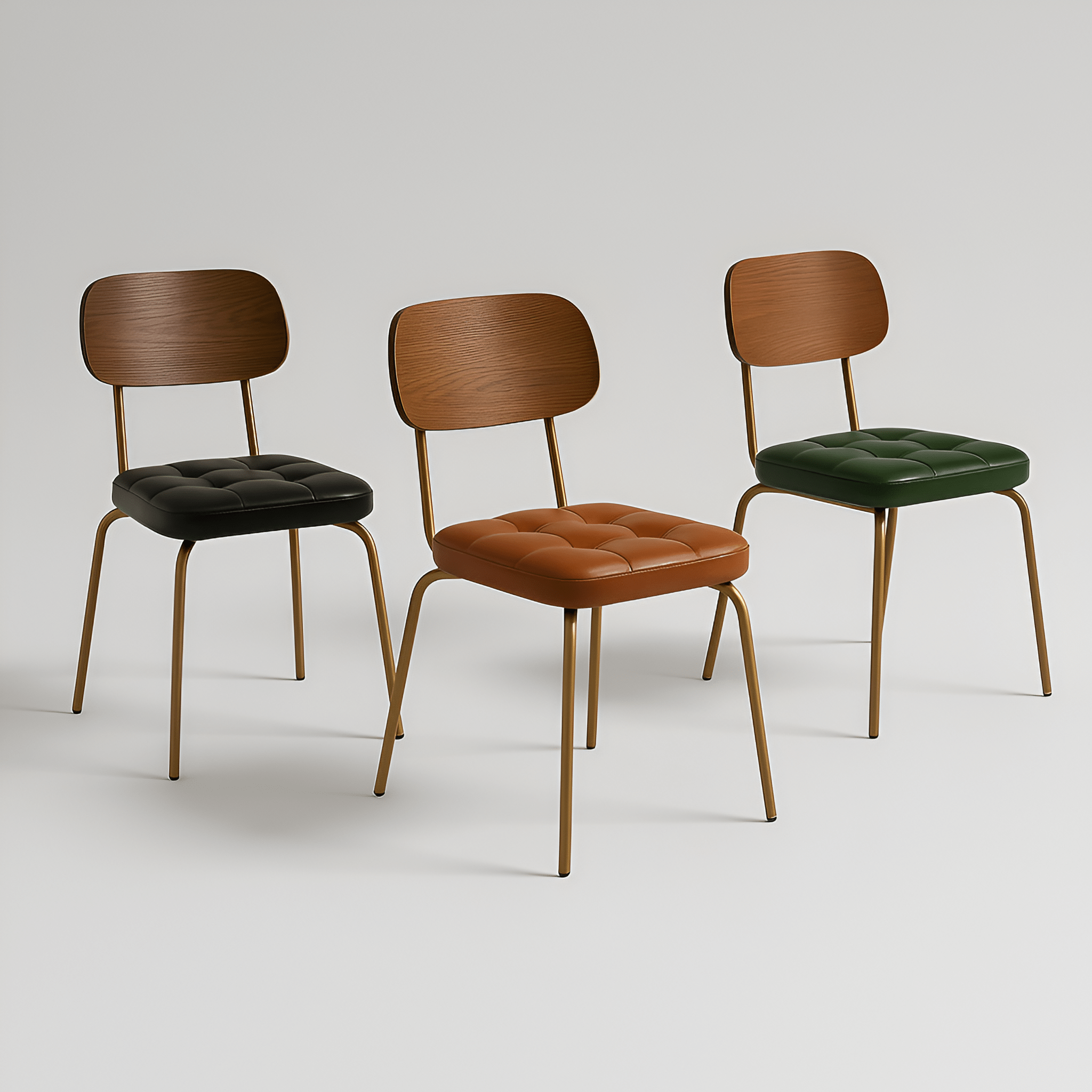 Vintage Style Ergonomic Dining Room Chair - The House Of BLOC