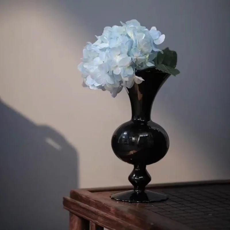 Vintage Style Glass Vase - The House Of BLOC