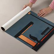 Waiting In Silence - Premium Semi - Glossy Poster - The House Of BLOC