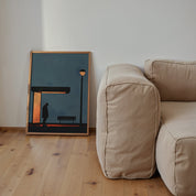 Waiting In Silence - Premium Semi - Glossy Poster - The House Of BLOC