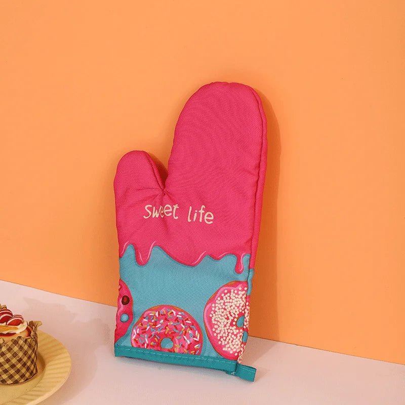 Watermelon & Ice Cream Design Oven Gloves - The House Of BLOC