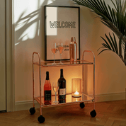 Welcome Please Leave Slogan Poster - Premium Semi - Glossy Poster - The House Of BLOC