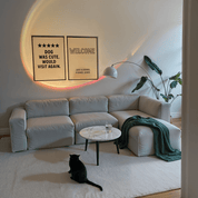 Welcome Please Leave Slogan Poster - Premium Semi - Glossy Poster - The House Of BLOC