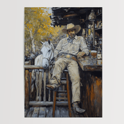 Whiskey + Dust - Premium Semi - Glossy Poster - The House Of BLOC