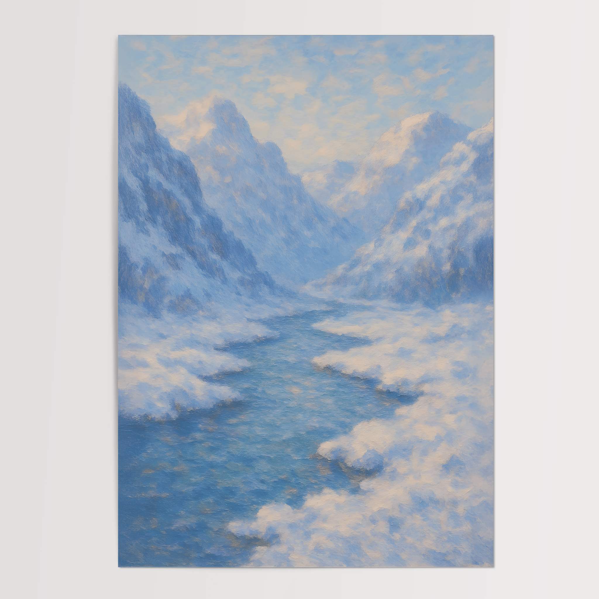 Whispers Of Winter - Premium Semi - Glossy Poster - The House Of BLOC