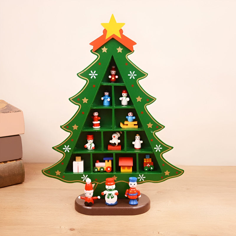 Wooden Christmas Tree Decoration - The House Of BLOC