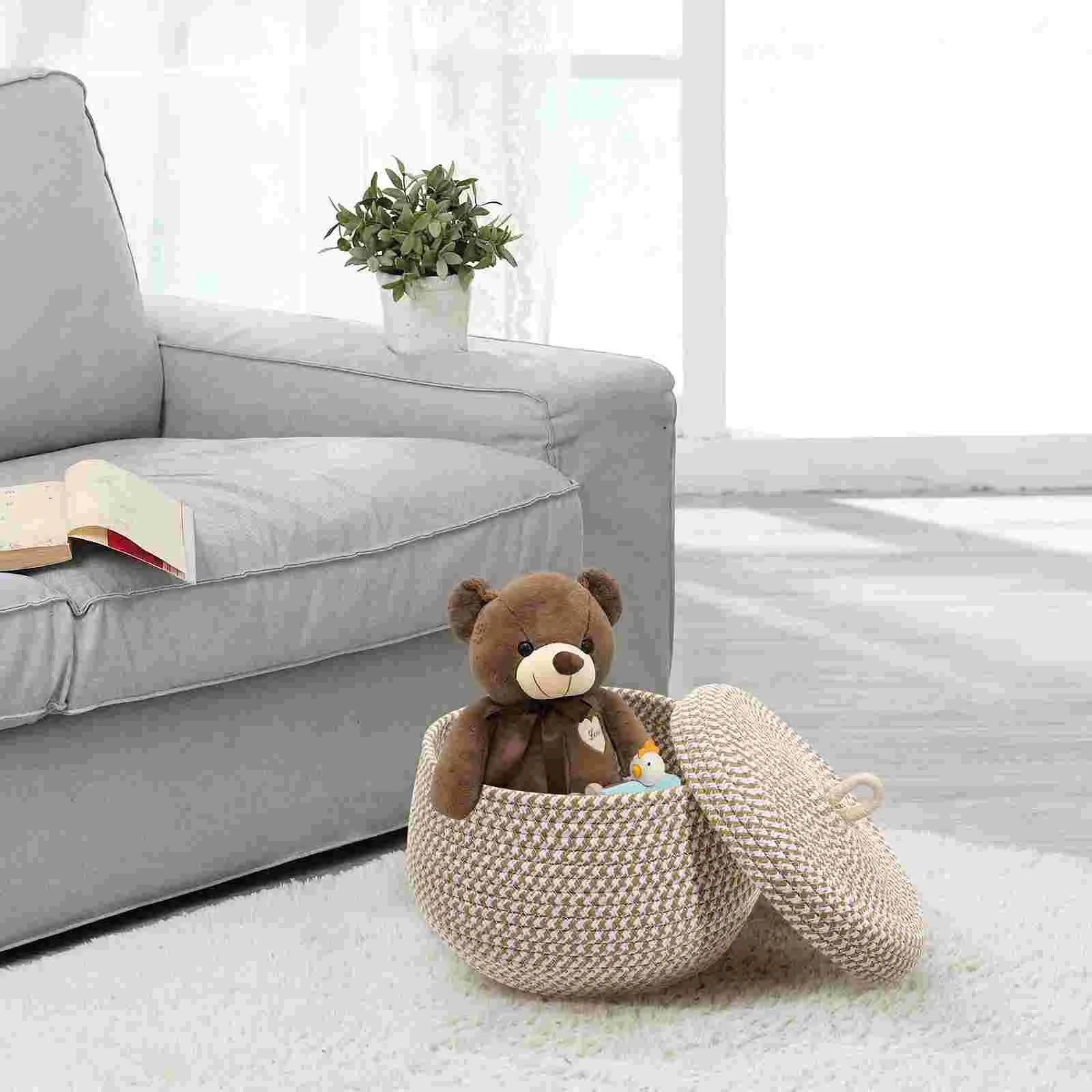 Woven Rope Storage Basket - The House Of BLOC