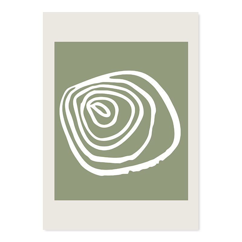 Abstract Black Line Canvas Art Poster - The House Of BLOC
