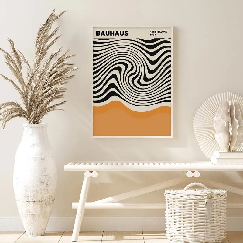 Abstract Canvas Wall Art Poster - The House Of BLOC