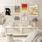 Abstract Canvas Wall Art Poster - The House Of BLOC