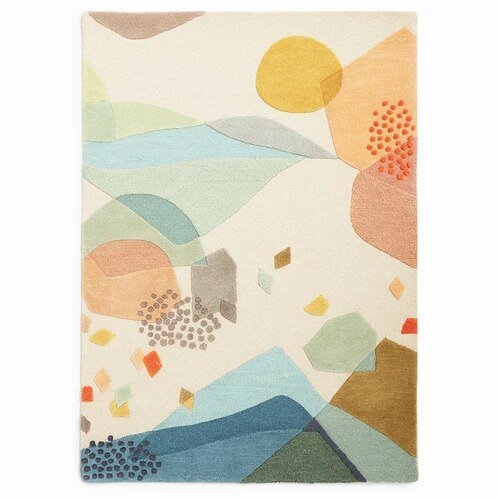 Abstract Cartoon Living Room Rug - The House Of BLOC