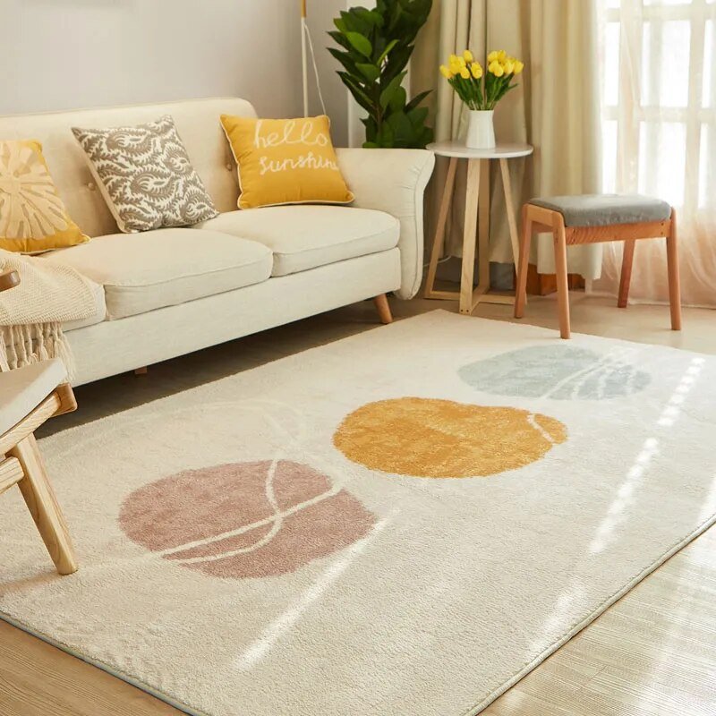 Abstract Cartoon Living Room Rug - The House Of BLOC