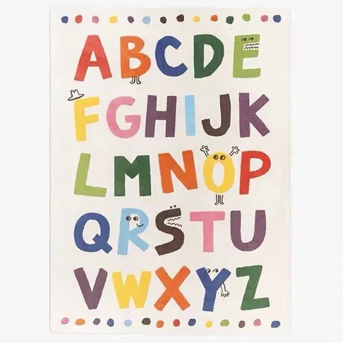 Abstract Cartoon Living Room Rug - The House Of BLOC