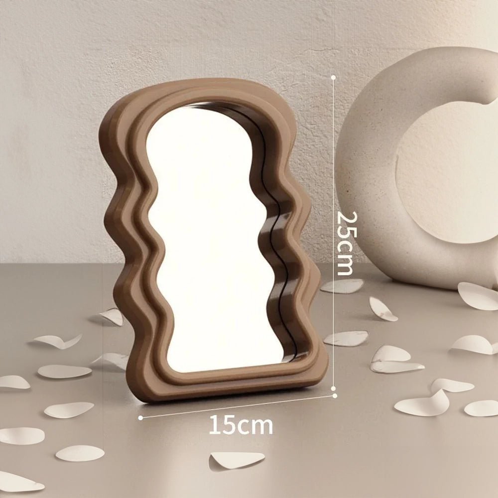 Abstract Cloud Shape Makeup Mirror - The House Of BLOC